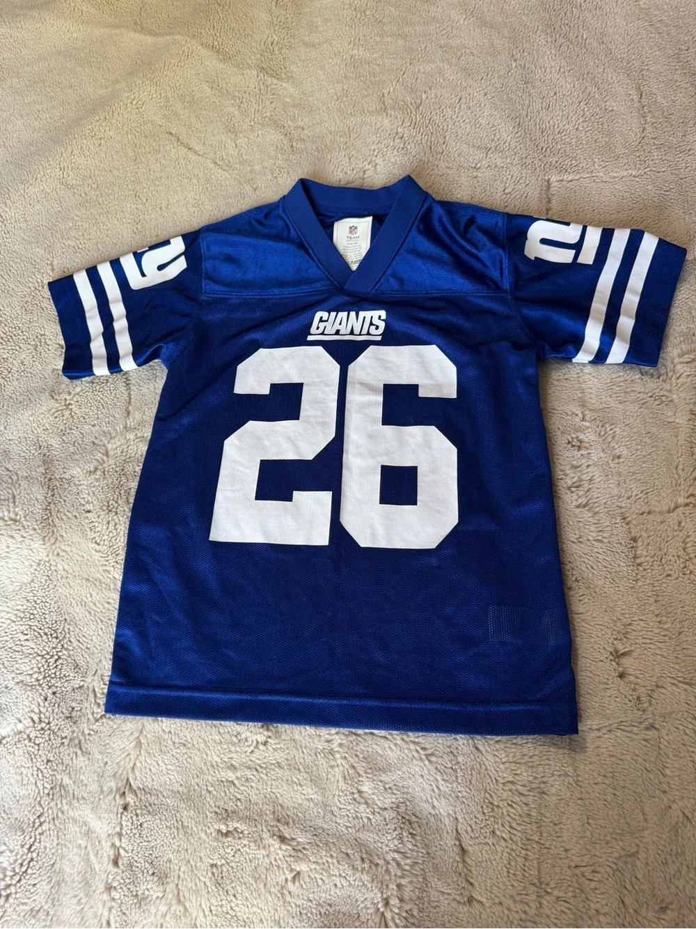 🏈NFL🏈 New York Giants Saquon Barkley jersey. Size M youth